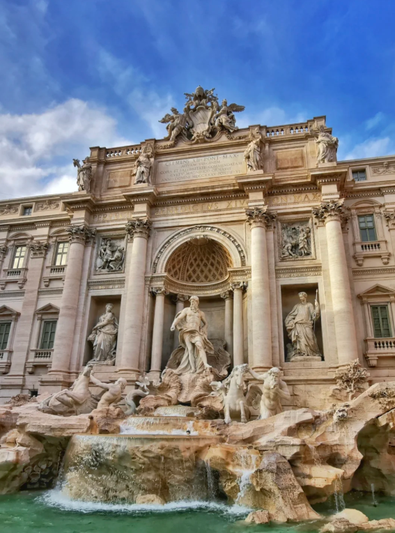 The Trevi Fountain that I photographed