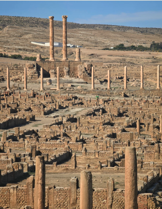 Ancient Roman ruins in the Alenteru region
