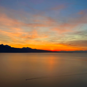 追寻阿尔卑斯山最壮观的日落