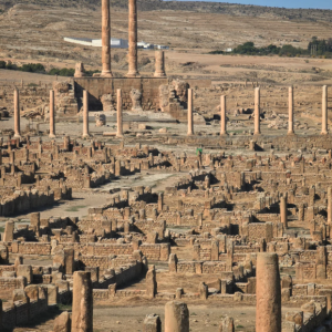 Ancient Roman ruins in the Alenteru region